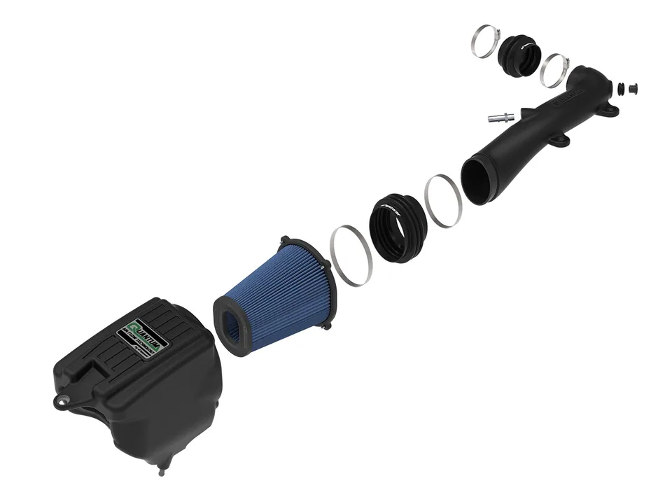 aFe Quantum Pro 5R Cold Air Intake System 18-23 Jeep Wrangler (JL) V6-3.6L 53-10017R 2 of 6
