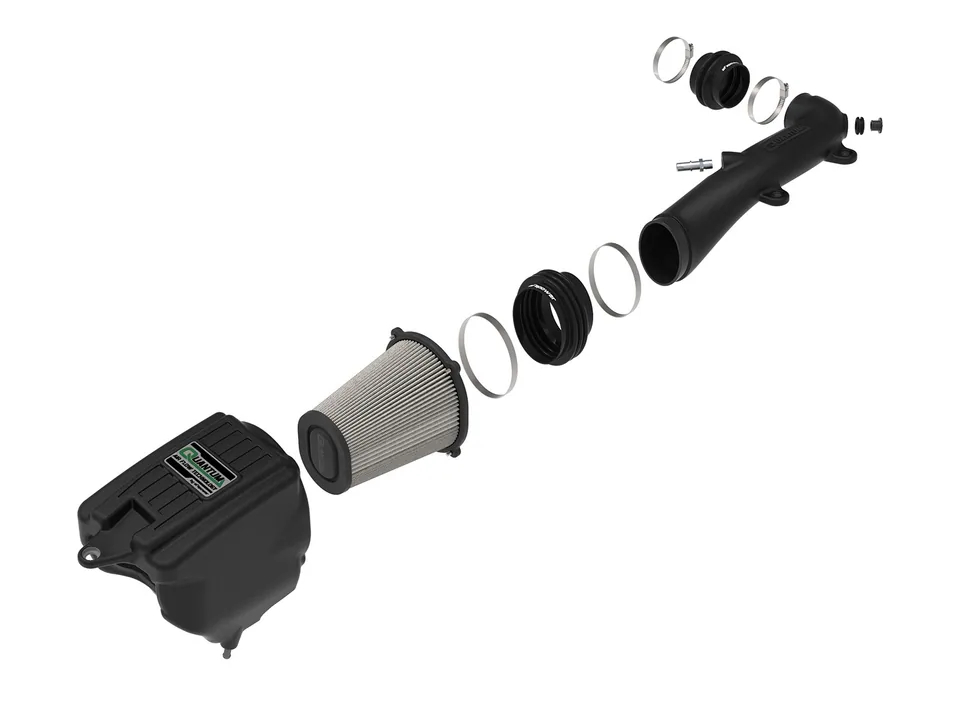 aFe Quantum Pro Dry S Cold Air Intake System 18-19 Jeep Wrangler (JL) V6-3.6L 53-10017D 2 of 6