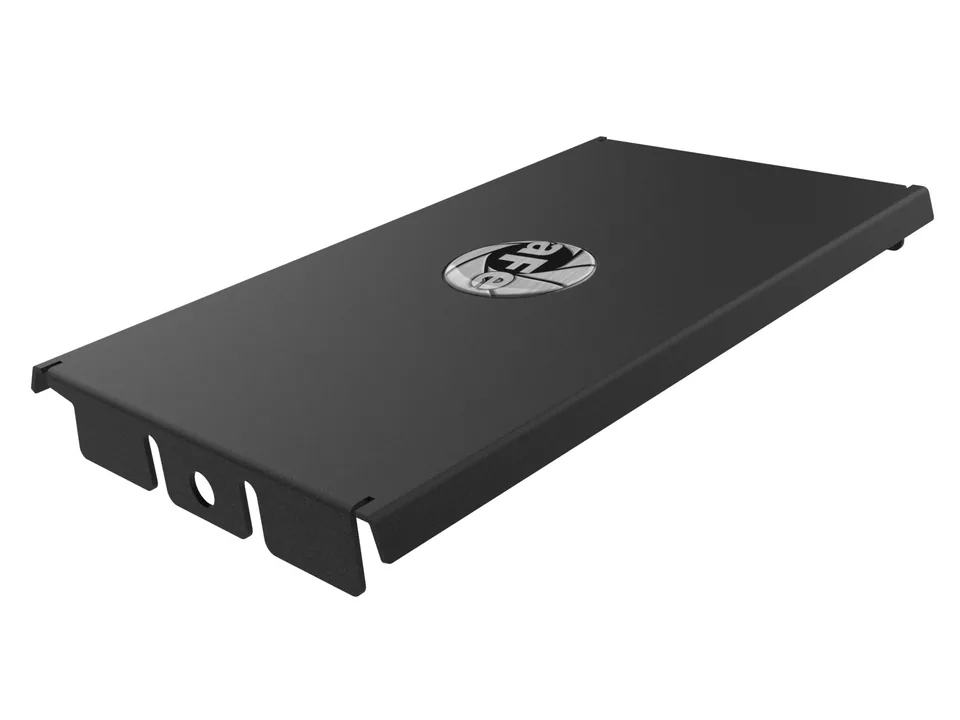 aFe Rapid Induction Intake System Cover, Black, 19-20 Ford Edge Ecoboost V6 2.7L (tt) 52-10003C 5 of 6