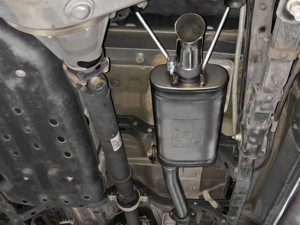 aFe ROCK BASHER 2.5in 409 SS Cat-Back Exhaust - 16-20 Toyota Tacoma L4-2.7L / V6-3.5L 49-46046 2 of 5
