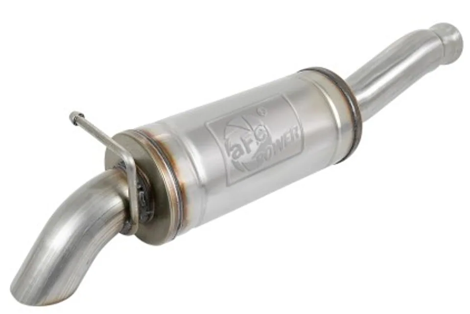 aFe Rock Basher 2.5in 409SS Cat-Back Exhaust System 18-21 Jeep Wrangler (JL) V6 3.6L 49-48074 1 of 1