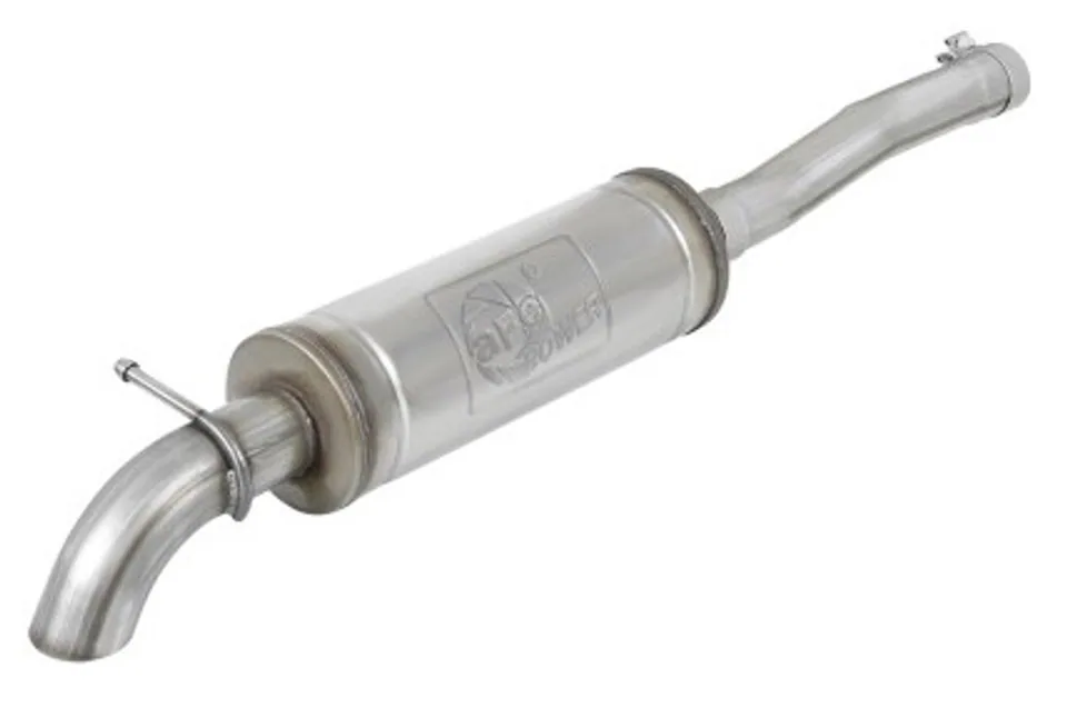 aFe Rock Duster 3in 409 SS Cat-Back Before Axle Turn-Down Exhaust 2018+ Jeep Wrangler (JL) V6 3.6L 49-48069 1 of 1