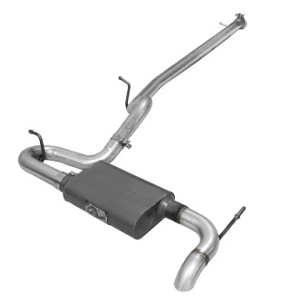 aFe Scorpion 2-1/2in Alum Steel Cat-Back Hi-Tuck 07-18 Jeep Wrangler (JK) V6 (Fits 4 Dr Model Only) 49-08042-1 1 of 1