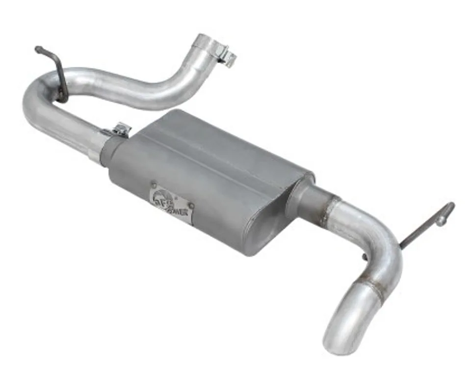 aFe Scorpion Exhaust System Axle Back Aluminized Hi-Tuck 07-17 Jeep Wrangler JK V6 3.6/3.8L 49-08046 1 of 1