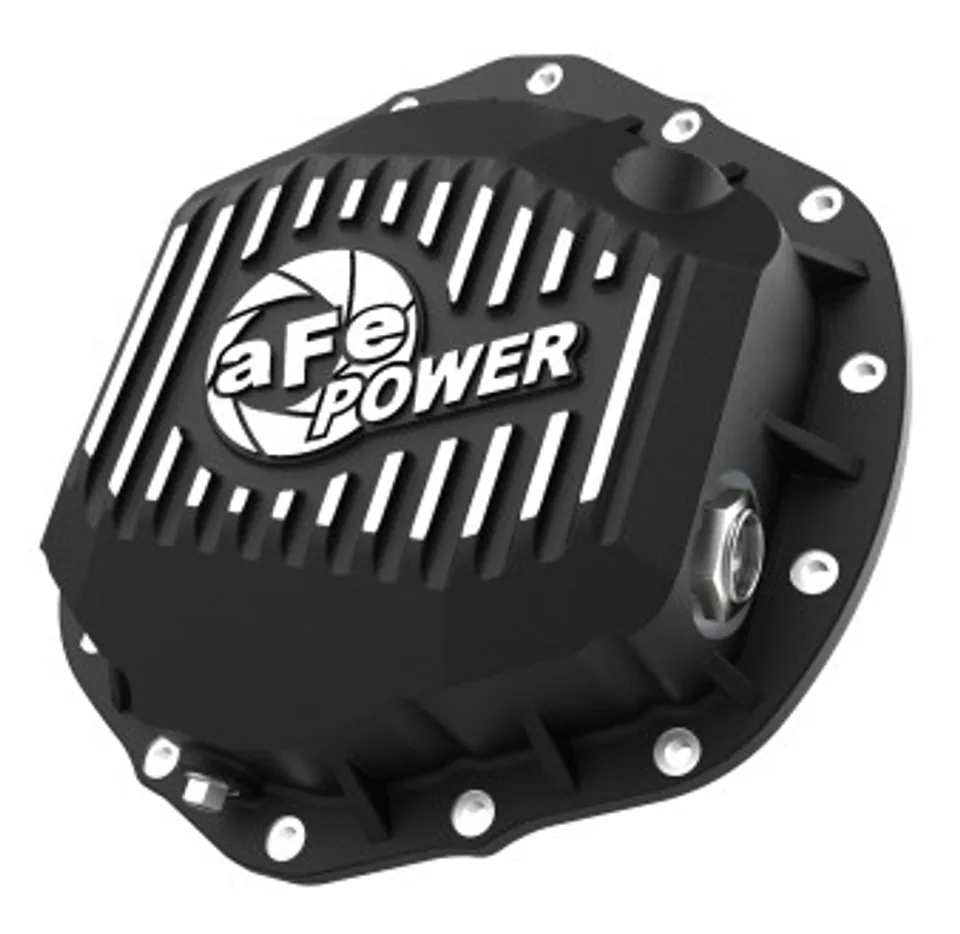 aFe Street Series Rear Differential Cover Black w/ Machined Fins 19-20 Ram 2500/3500 46-71150B 1 of 1