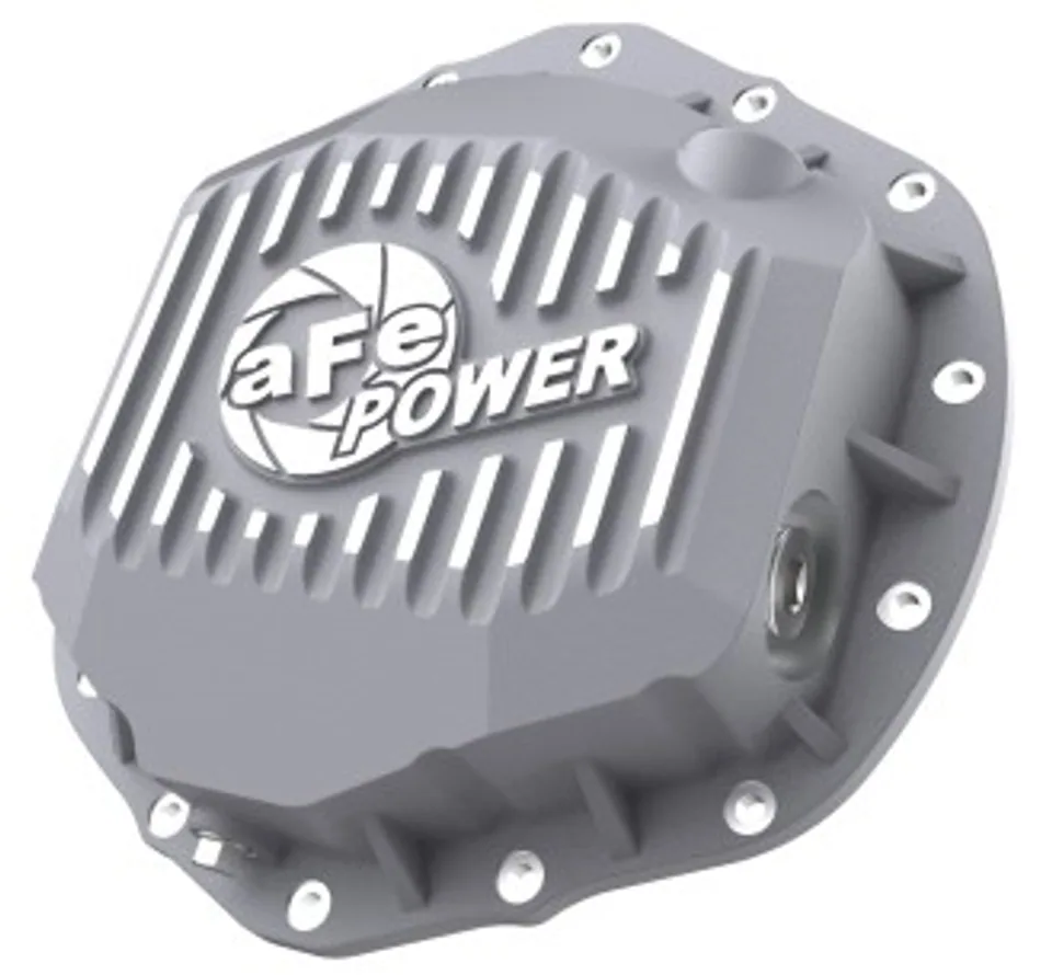 aFe Street Series Rear Differential Cover Raw w/ Machined Fins 19-20 Ram 2500/3500 46-71150A 1 of 1