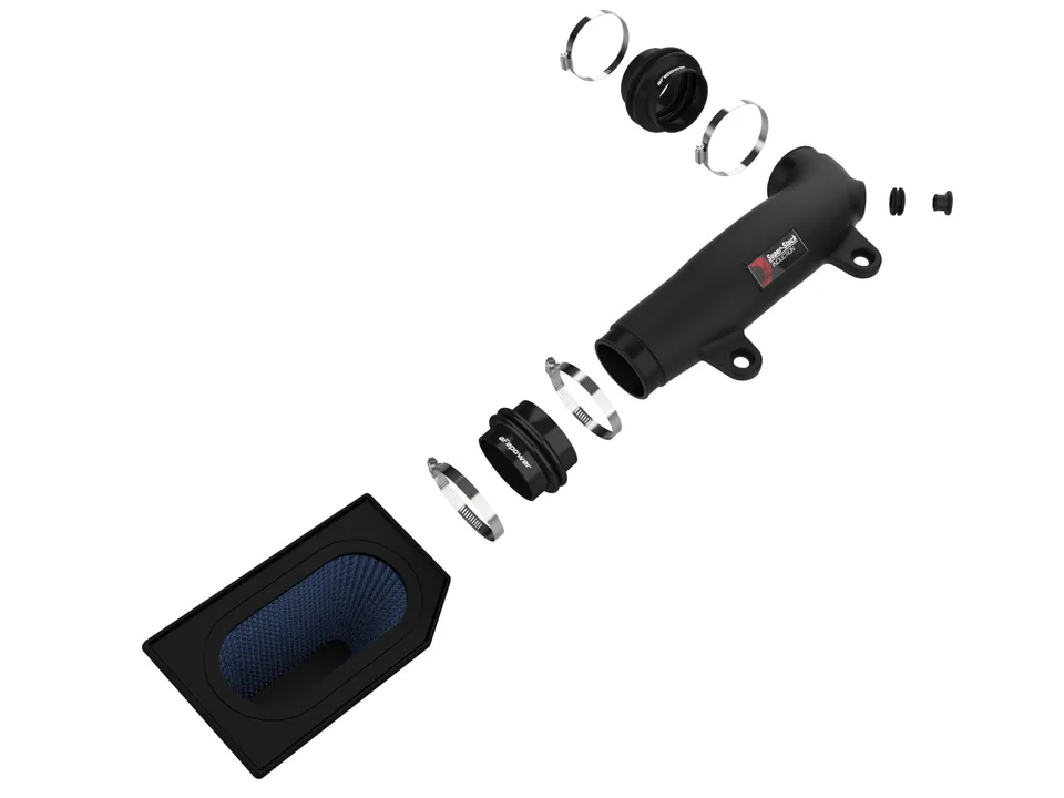 aFe Super Stock Induction System Pro 5R Media 18-21 Jeep Wrangler JL L4-2.0L (t) 55-10010R 2 of 6