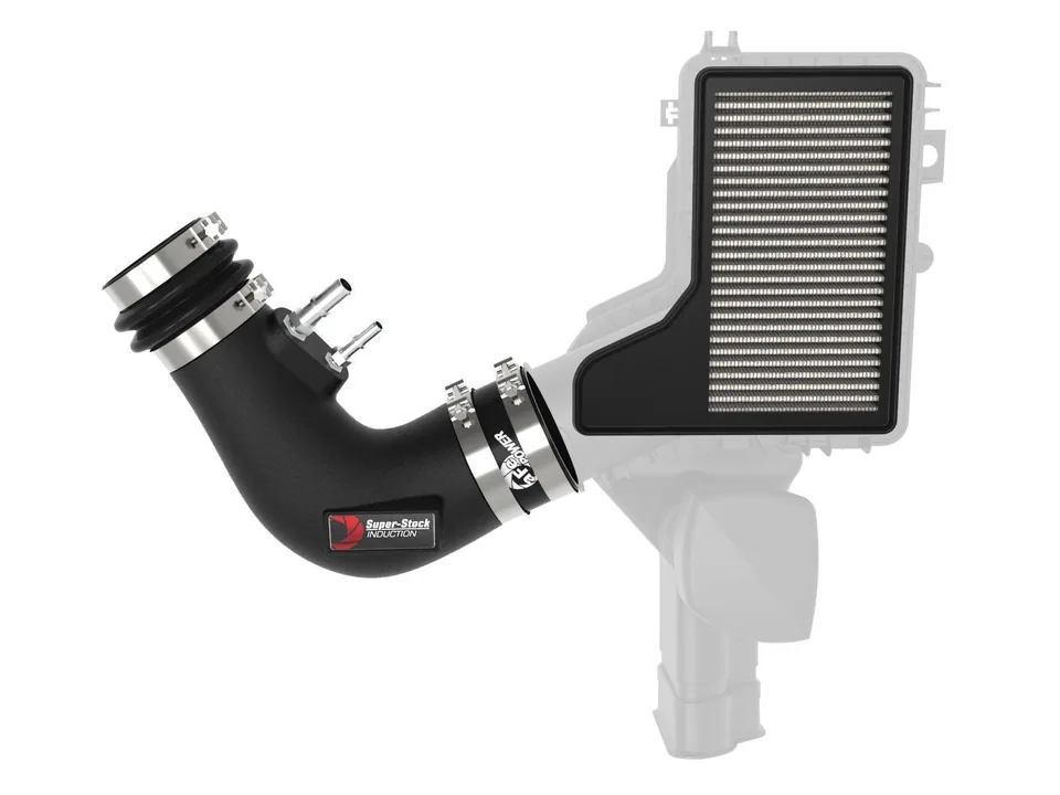 aFe Super Stock Induction System Pro Dry S Media 15-17 Ford Mustang V6-3.7L 55-10007D 5 of 6