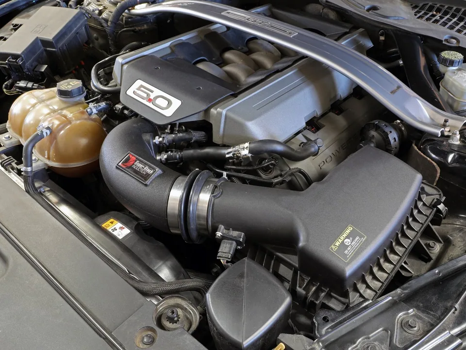 aFe Super Stock Induction System Pro Dry S Media 15-17 Ford Mustang V8-5.0L 55-10004D 3 of 6