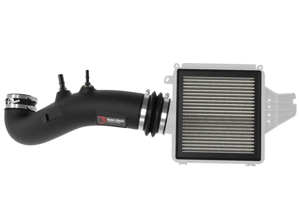 aFe Super Stock Induction System Pro Dry S Media 15-20 Ford F-150 V8-5.0L 55-10011D 6 of 6