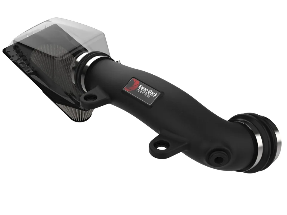 aFe Super Stock Induction System Pro Dry S Media 18-21 Jeep Wrangler JL L4-2.0L (t) 55-10010D 4 of 6