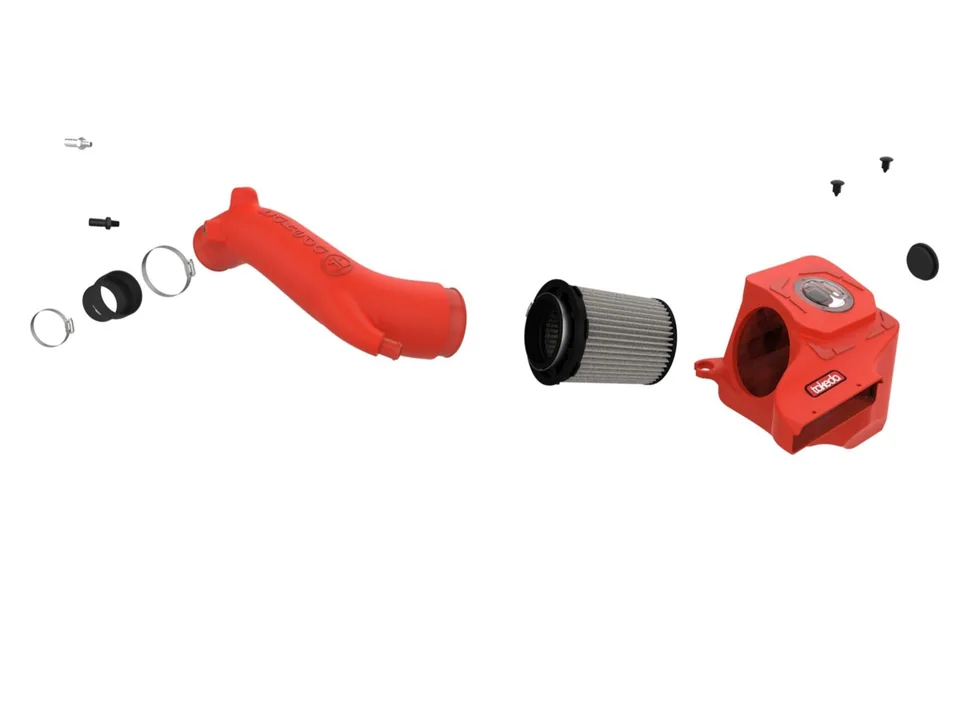 AFE Takeda 19-20 Hyundai Veloster N 2.0L (t) Momentum Cold Air Intake System w/Pro DRY S Filter 56-70021DR 2 of 6