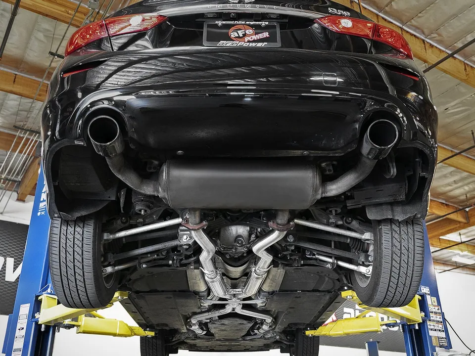 aFe Takeda 2.5in to 3in 304 SS Y-Pipe Exhaust System 14-22 Infiniti Q50/Q60 V6-3.0L (tt) 49-36131 2 of 2