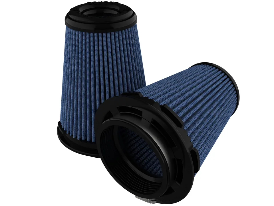 aFe Takeda Intake Replace Air Filter w/Pro 5R Media (Pair) 3.5in F / 5in B / 3.5in T (Inv) / 6in H TF-9029R-MA 1 of 4