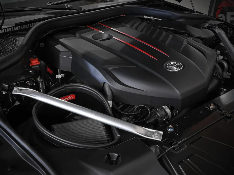 aFe Takeda Intakes Stage-2 AIS w/ Pro DRY S Media 20-22 Toyota GR Supra (A90) L6-3.0L (t) B58 56-10015D 3 of 6