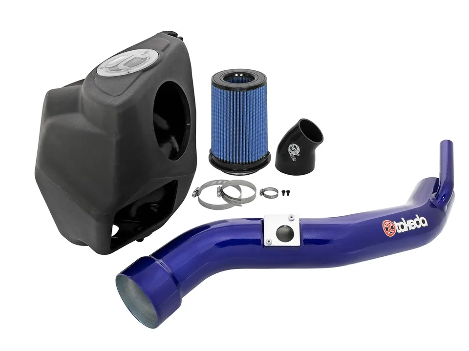 aFe Takeda Intakes Stage-2 P5R AIS 2016 Lexus RC 2.0L - Blue TM-2018L-R 2 of 6