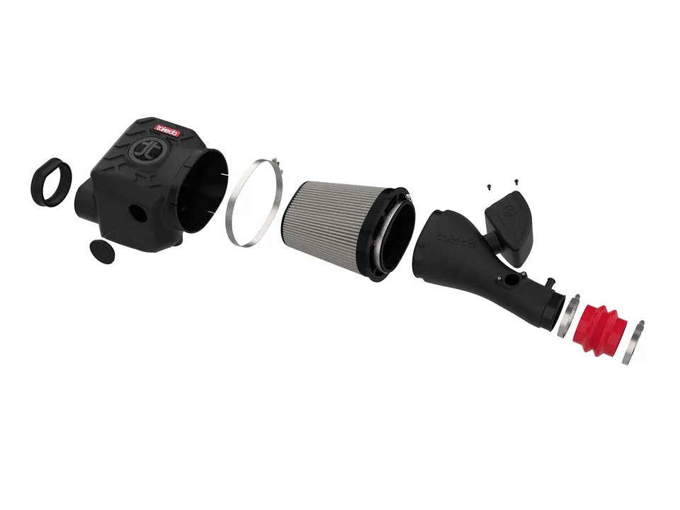 aFe Takeda Momentum Pro Dry S Cold Air Intake System 16-23 Toyota Tacoma V6-3.5L 56-70012D 2 of 6