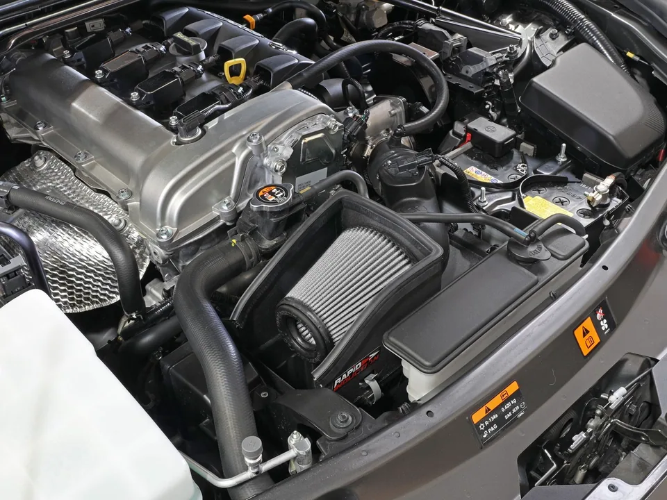 aFe Takeda Rapid Induction Cold Air Intake System w/ Pro Dry S Mazda MX-5 Miata (ND) 16-19 L4-2.0L 56-20040D 3 of 6