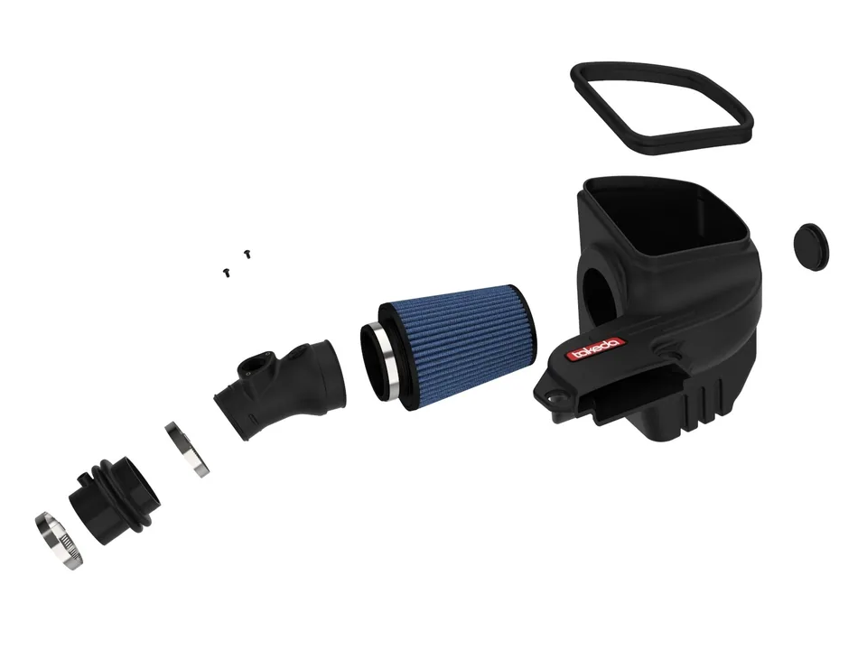 aFe Takeda Stage-2 Cold Air Intake System Pro 5R 14-18 Mazda 3 L4-2.0 - Black 56-10020R 2 of 6