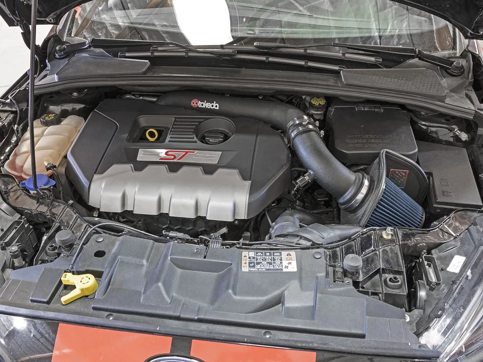 aFe Takeda Stage-2 Pro 5R Cold Air Intake System 15-17 Ford Focus St L4-2.0L (t) EcoBoost TR-5306B-R 2 of 5