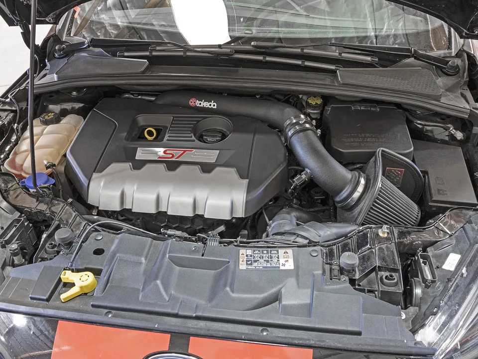 aFe Takeda Stage-2 Pro DRY S Air Intake System 15-17 Ford Focus ST L4-2.0L (t) EcoBoost TR-5306B-D 2 of 5