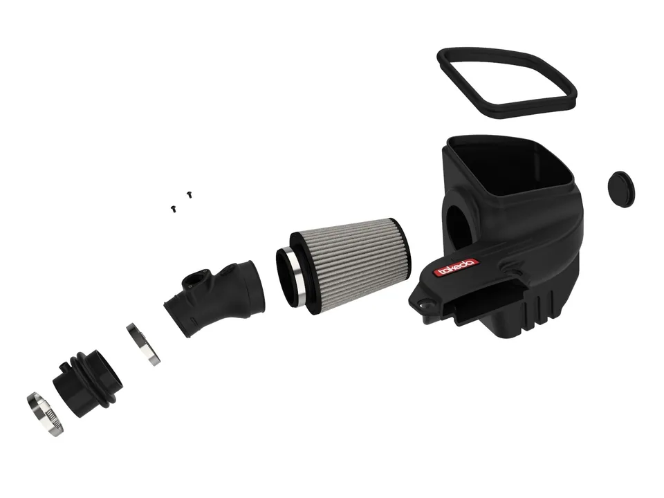aFe Takeda Stage-2 Pro Dry S Cold Air Intake System 14-18 Mazda 3 L4-2.0L (Black) 56-10020D 2 of 6