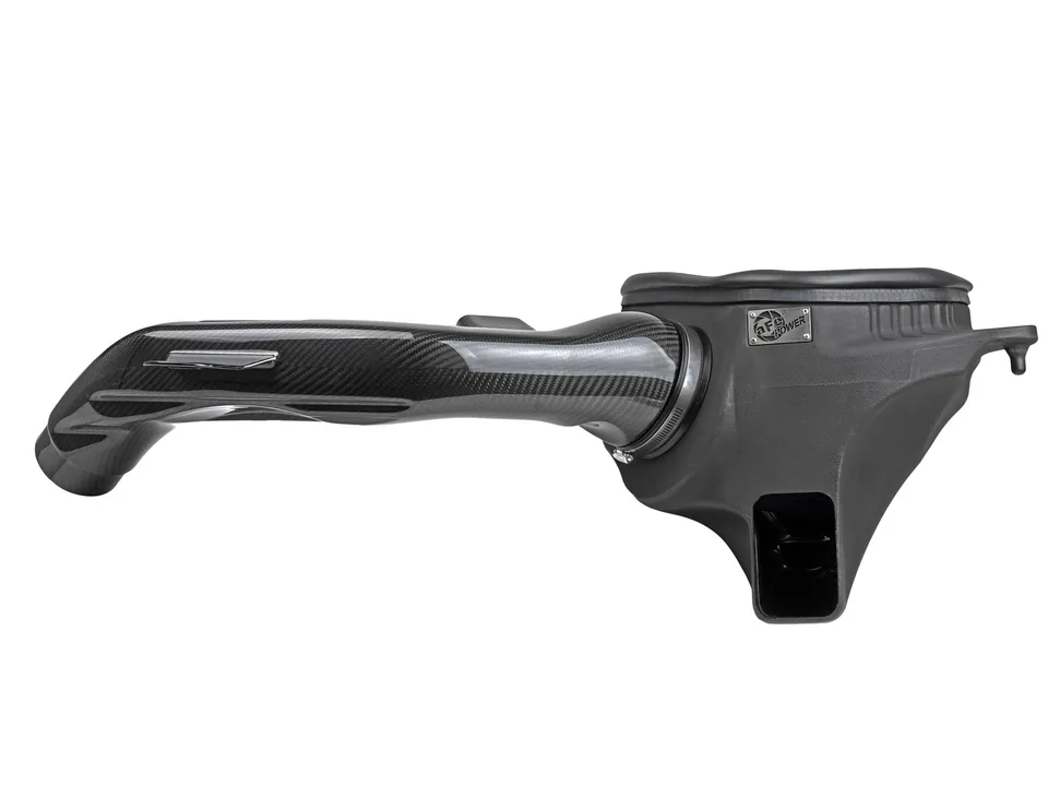 aFe Track Series Carbon Fiber Intake w/Pro DRY S Filter BMW M2 (F87) 16-18 L6-3.0L (t) N55 57-10004D 5 of 6