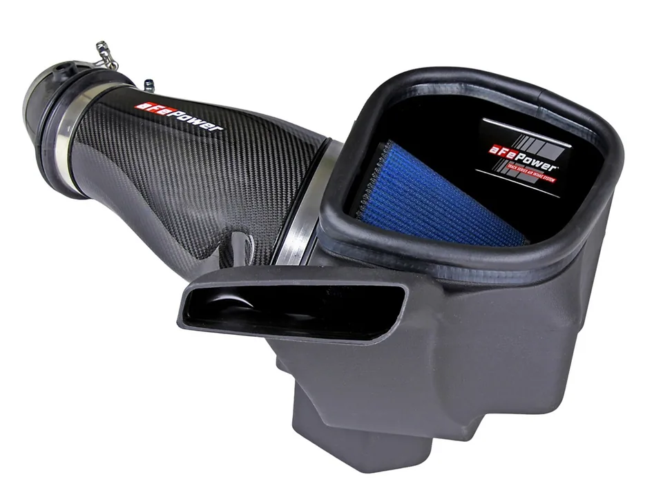 aFe Track Series Carbon Fiber Pro 5R AIS - 2018 Jeep Grand Cherokee Trackhawk (WK2) V8-6.2L(SC) 57-10002R 5 of 6