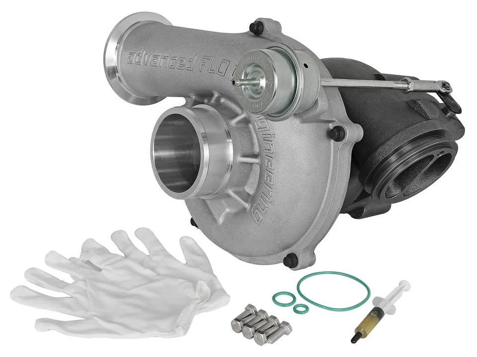 aFe Power Bladerunner Turbocharger 88mm 99.5-03 Ford Diesel Trucks V8 7.3L (td) 46-60070 2 of 6