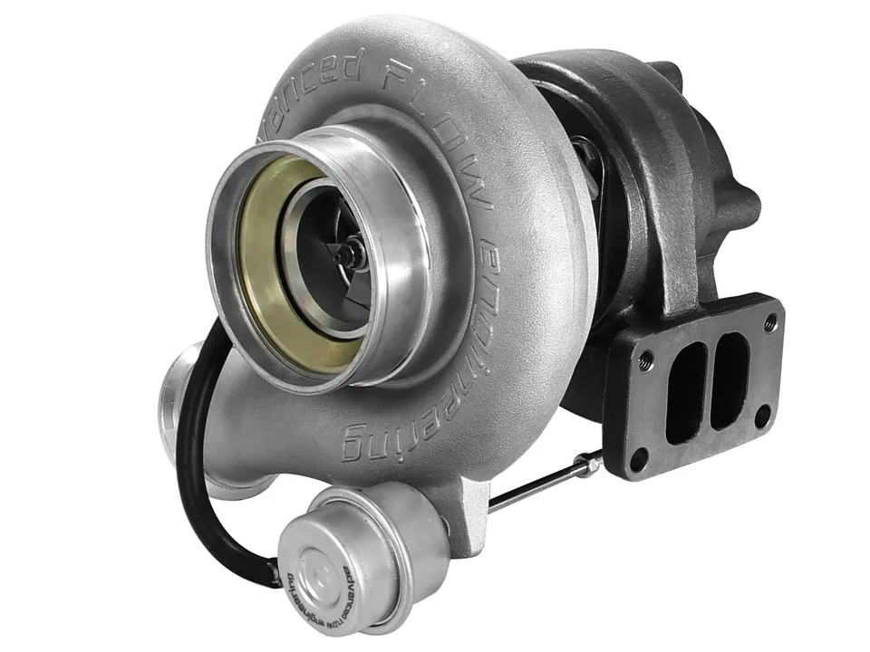 aFe Power Bladerunner Turbocharger w/ Exhaust Manifold  98.5-02 Dodge Diesel Trucks L6-5.9 (td) 46-60060-MB 3 of 5