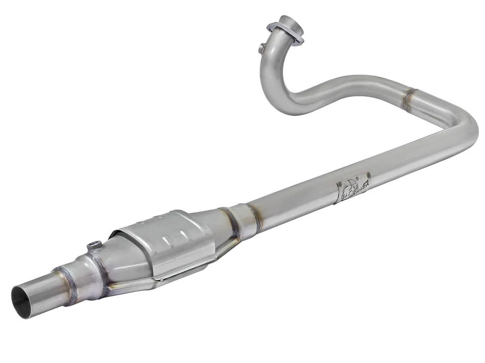 aFe Power Direct Fit Catalytic Converter Replacement 97-99 Jeep Wrangler (TJ) I6-4.0L 47-48005 1 of 5