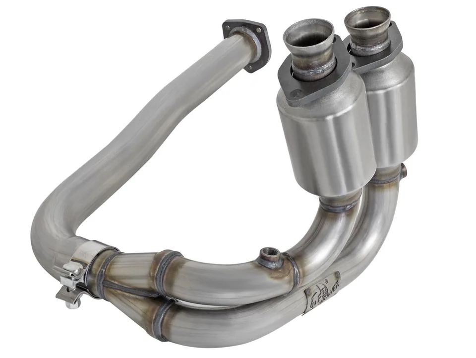 aFe Power Direct Fit Catalytic Converter Replacements Front 00-03 Jeep Wrangler (TJ) I6-4.0L 47-48001 2 of 6