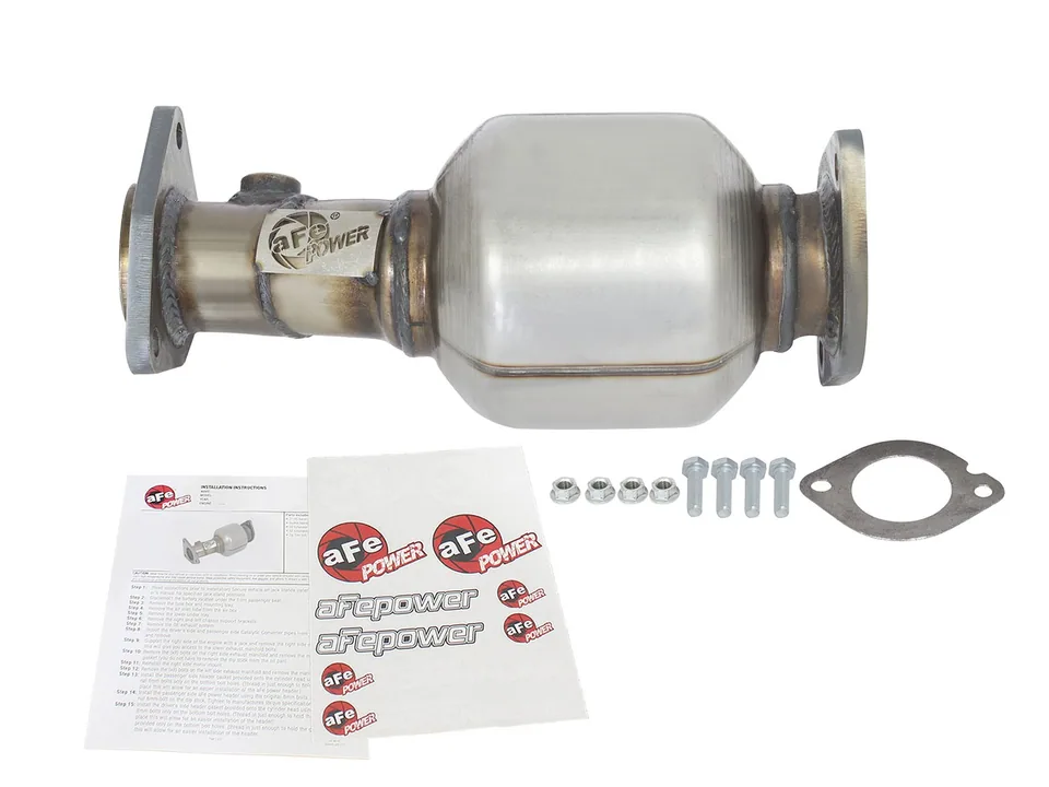 aFe Power Direct Fit Catalytic Converter Replacements Front Right Side 05-15 Nissan Xterra / 05-12 Pathfinder / 05-16 Frontier / 09-12 Suzuki Equator V6 4.0L 47-46102 4 of 4