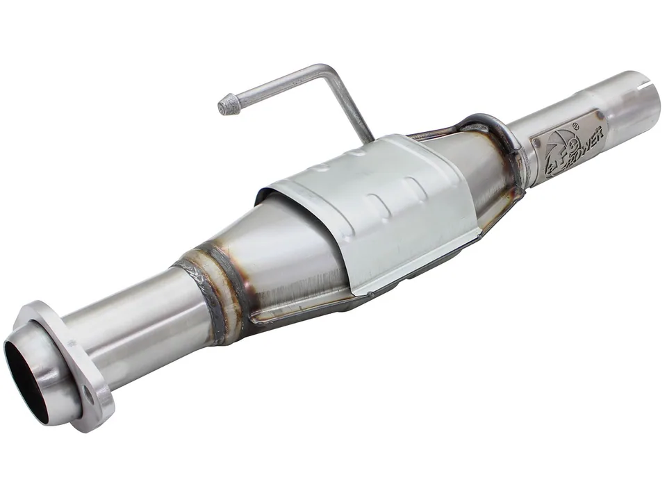 aFe Power Direct Fit Catalytic Converter Replacements Rear 04-06 Jeep Wrangler (TJ/LJ) I6-4.0L 47-48004 1 of 5