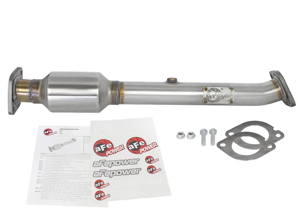 aFe Power Direct Fit Catalytic Converter Replacements Rear Right Side 05-15 Nissan Xterra / 05-12 Pathfinder / 05-16 Frontier / 09-12 Suzuki Equator  V6 4.0L 47-46104 4 of 4