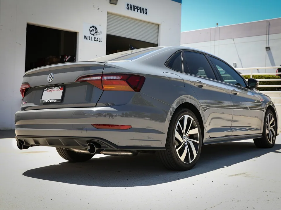 afe POWER MACH Force-Xp 19-21 Volkswagen Jetta GLI L4-2.0L (t) 304 SS Cat-Back Exhaust System 49-36432-B 6 of 6