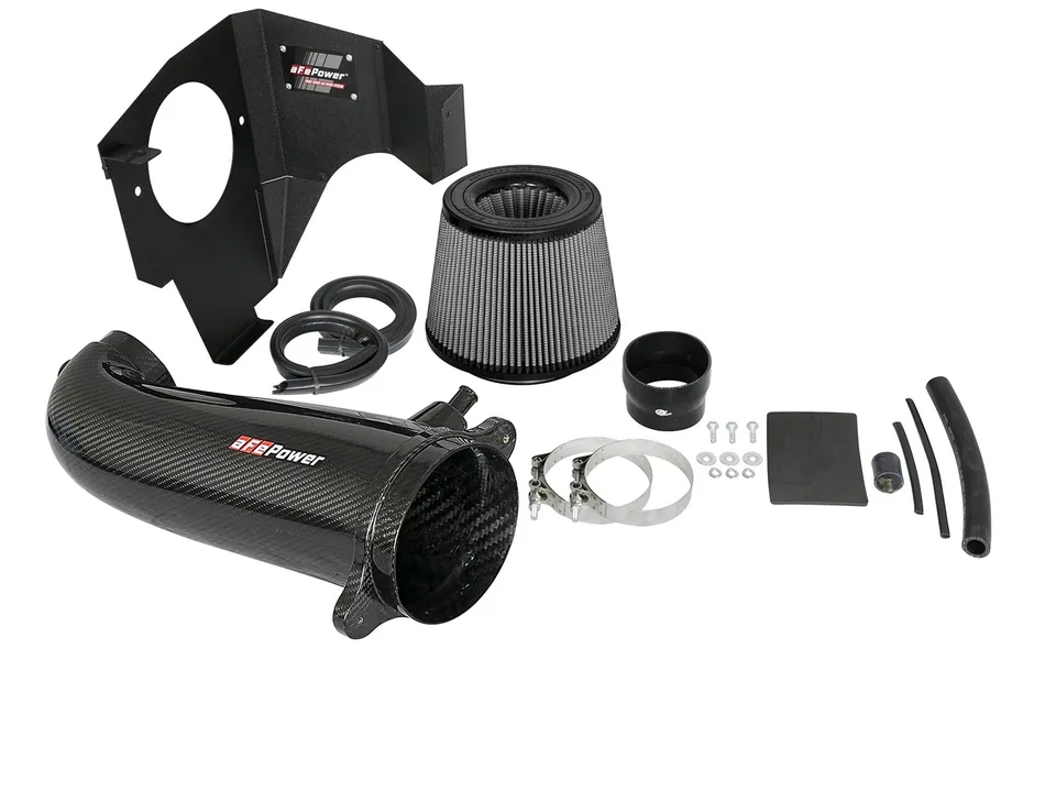 aFe POWER Magnum FORCE Carbon Fiber Stage 2 Track Series Pro Dry S CAIS - 11-22 Dodge Challenger/Charger 11-22 Chrysler 300 V8 51-12162-C 5 of 6