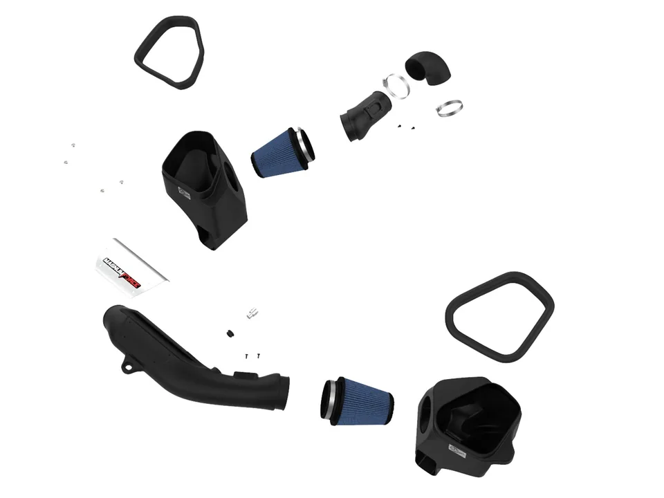 aFe POWER Magnum FORCE Stage-2 Pro 5R Cold Air Intake System 19-21 M2/15-18 BMW M3/15-20 M4 3.0L 54-13032R 2 of 6