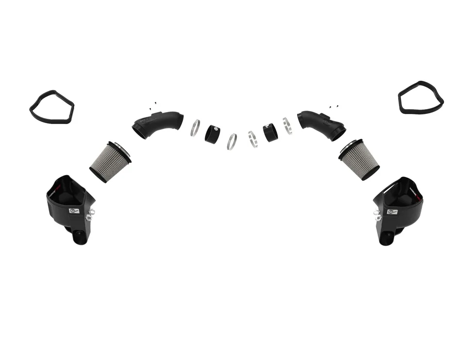 aFe POWER Magnum FORCE Stage-2 Pro DRY S Cold Air Intake System 12-16 BMW M5 (F10) / 12-19 M6 (F12/13) 54-13030D 2 of 6
