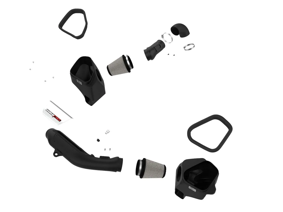 aFe POWER Magnum FORCE Stage-2 Pro DRY S Cold Air Intake System 19-21 M2/15-18 BMW M3/15-20 M4 3.0L 54-13032D 2 of 6