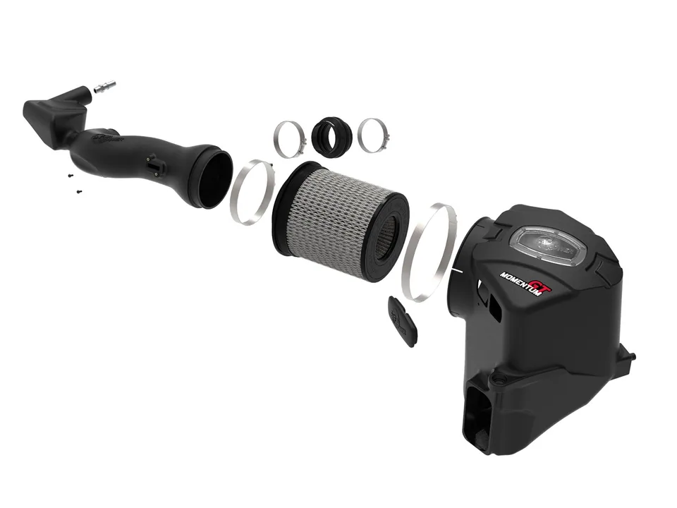 aFe POWER Momentum GT Pro Dry S Intake System 2019-2022 GM Silverado/Sierra 1500 V6-4.3L/V8-5.3/6.2L 50-70044D 2 of 6