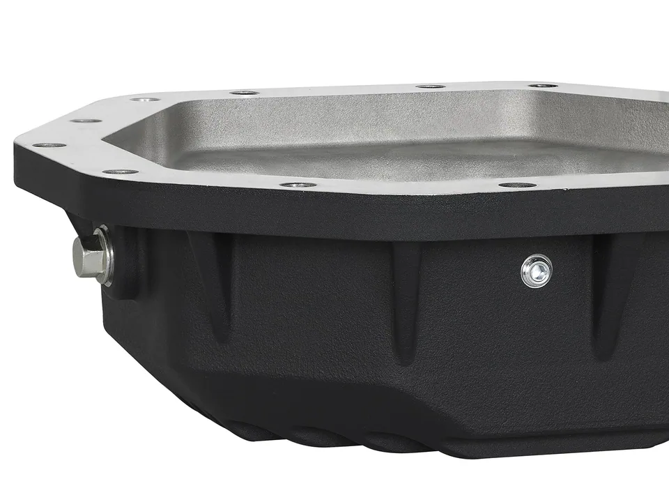 aFe Power Pro Ser Rear Diff Cover Black w/Mach Fins 2017-2021 Ford Diesel Trucks V8-6.7L(td) Dana M275-14 46-70352 5 of 6