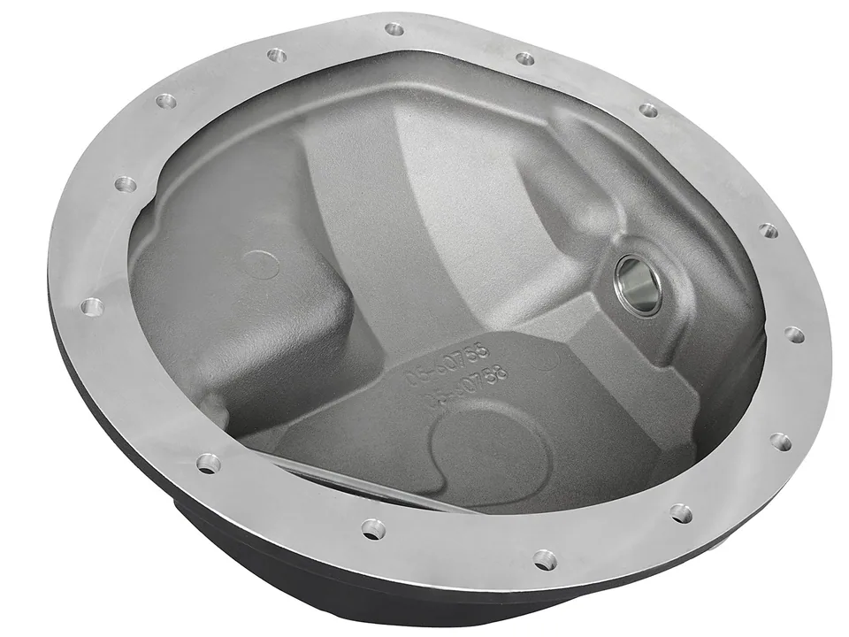 aFe Power Pro Series Rear Differential Cover Black w/Machined Fins 16-19 Nissan Titan XD(AAM 9.5-14) 46-70362 3 of 6