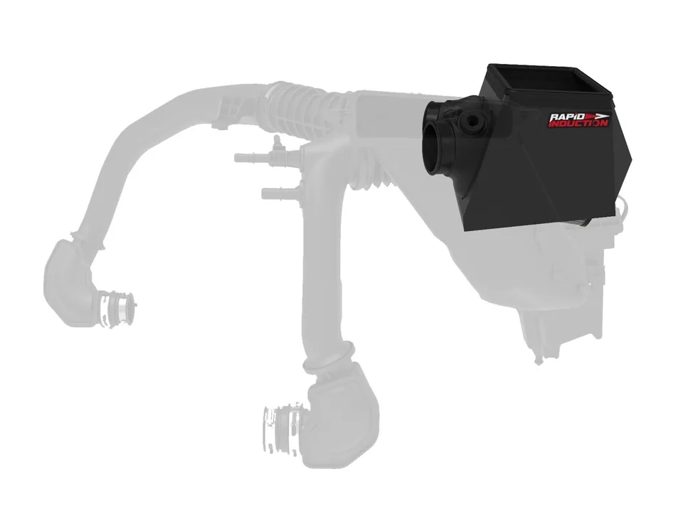 Rapid Induction Cold Air Intake System w/Pro Dry S Filter 19-23 Ford Edge V6 2.7L (tt) 52-10003D 4 of 6