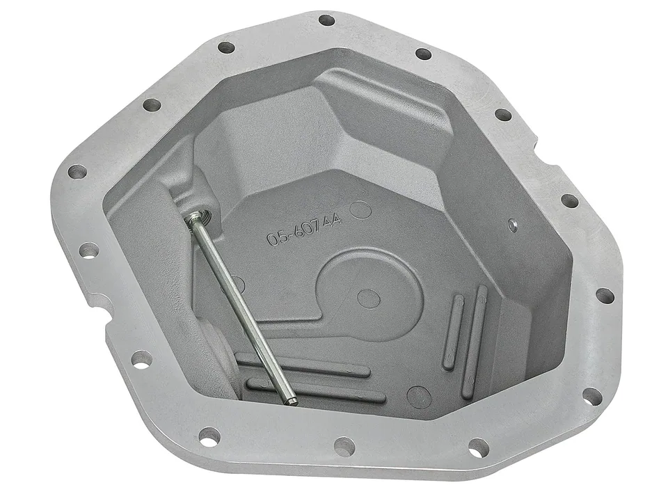 aFe Power Rear Diff Cover Raw Finish 2017-2021 Ford F-350/F-450 V8 6.7L (td) Dana M300-14 (Dually) 46-70380 3 of 6