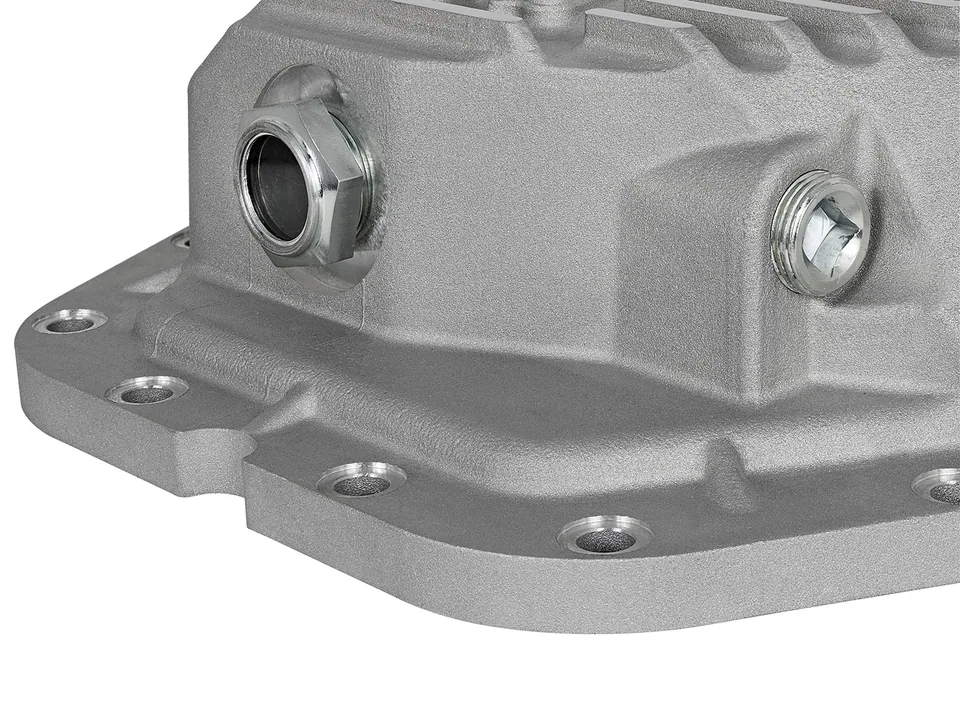 aFe Power Rear Diff Cover Raw Finish 2017-2021 Ford F-350/F-450 V8 6.7L (td) Dana M300-14 (Dually) 46-70380 4 of 6
