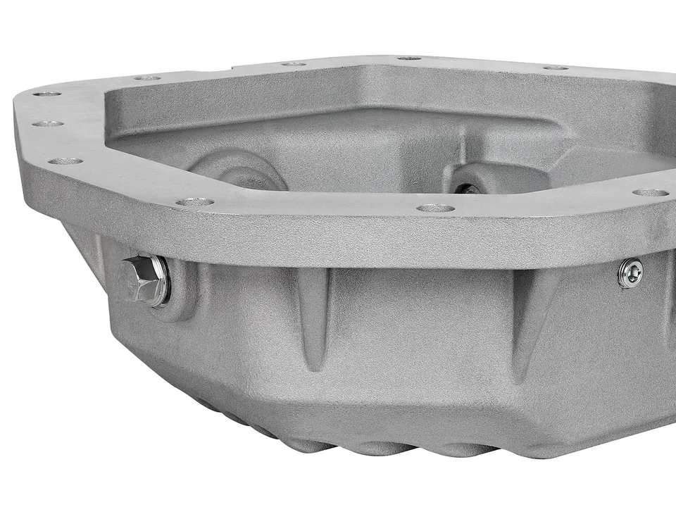 aFe Power Rear Diff Cover Raw Finish 2017-2021 Ford F-350/F-450 V8 6.7L (td) Dana M300-14 (Dually) 46-70380 5 of 6