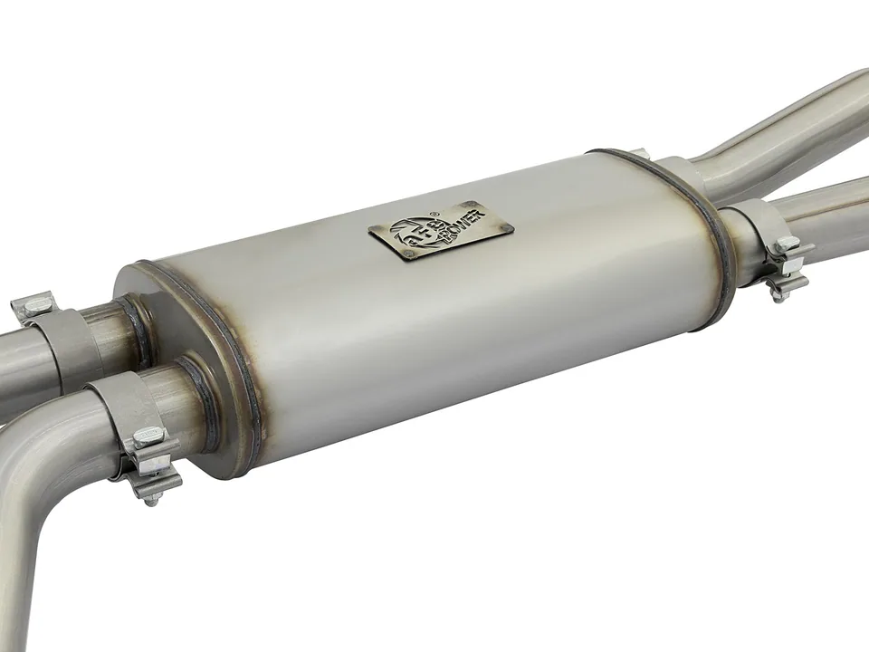aFe POWER Rebel Series 2-1/2in 409 SS Cat Back Exhaust w/ Black Tips 17-22 Nissan Titan V8 5.6L 49-46126-B 3 of 6