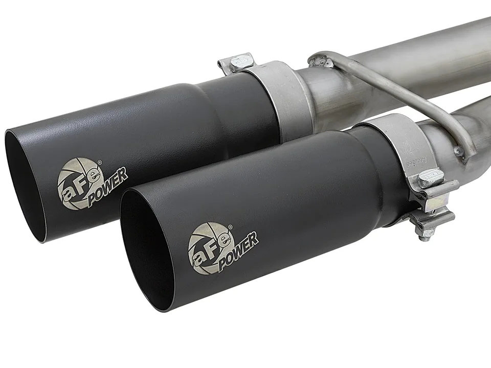 aFe POWER Rebel Series 2-1/2in 409 SS Cat Back Exhaust w/ Black Tips 17-22 Nissan Titan V8 5.6L 49-46126-B 5 of 6