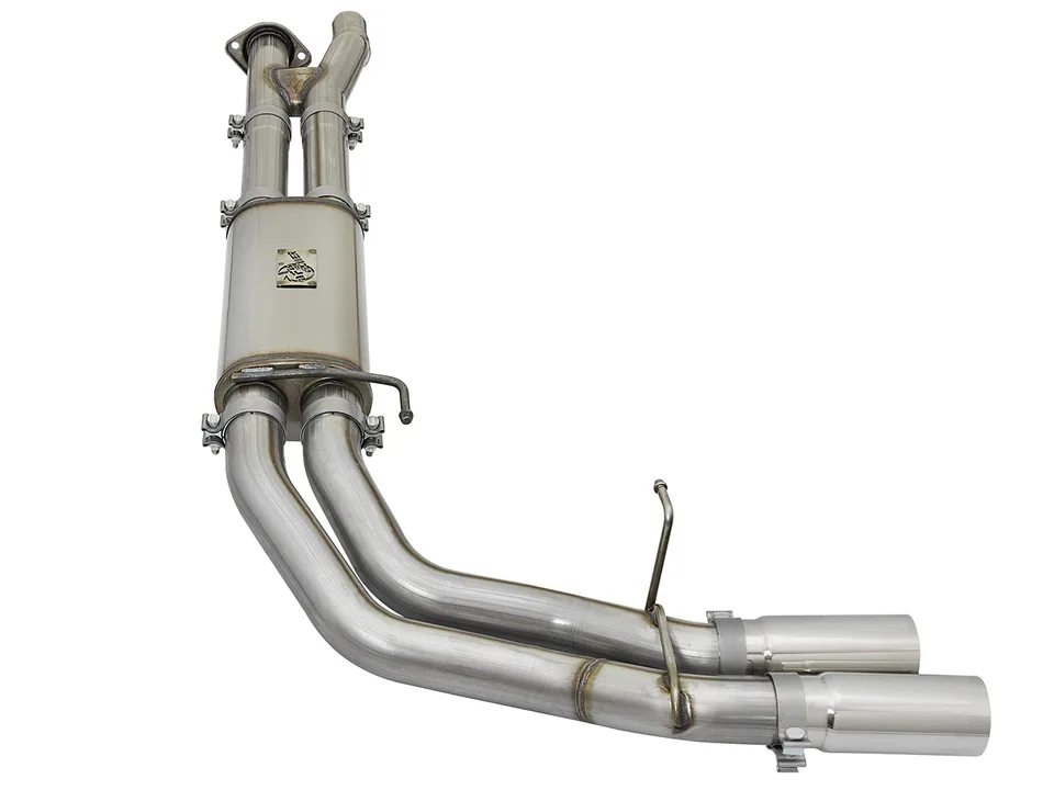 aFe POWER Rebel Series 3in 409 SS Cat Back Exhaust w/ Polished Tips 17-20 Ford F-150 Raptor V6-3.5L 49-43091-P 2 of 6